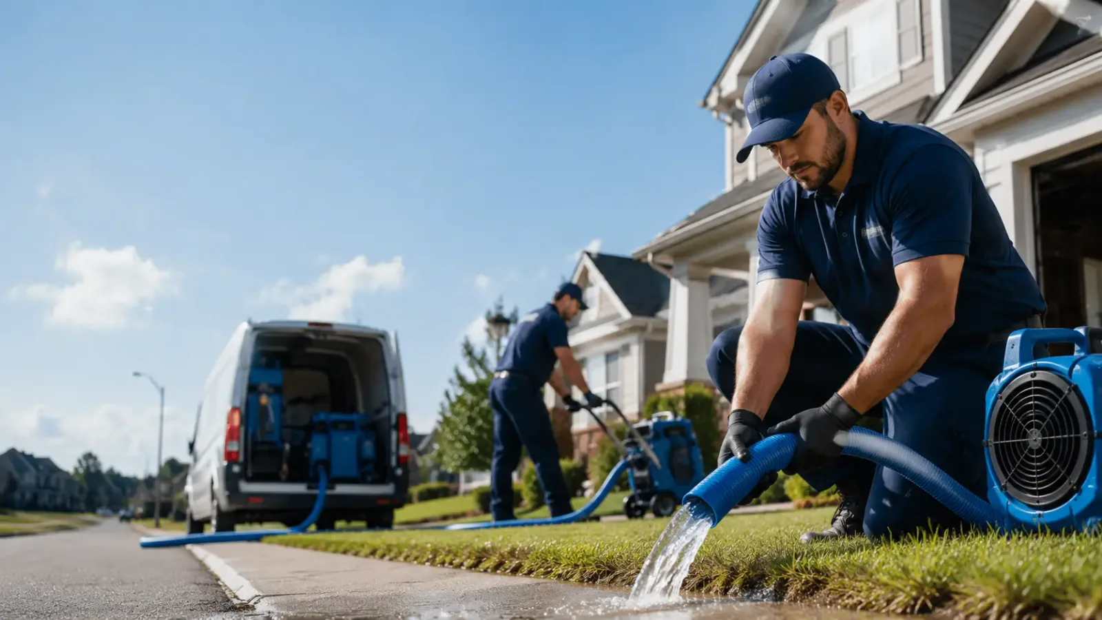 Flood Damage Restoration in Ether, NC